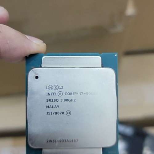 X99 Taichi連i7-5960x CPU