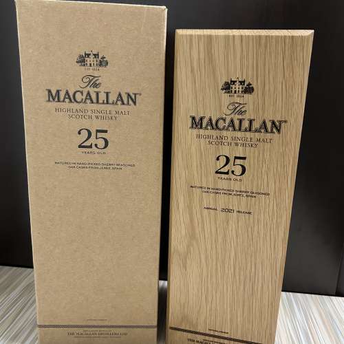 Macallan 30, 25, 12年威士忌