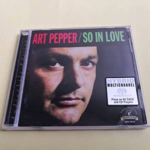 SACD ART PEPPER / SO IN LOVE