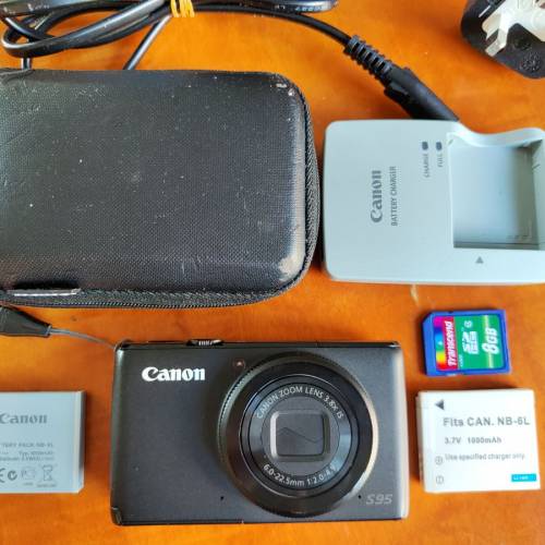 Canon Powershot S95 CCD 卡片相機