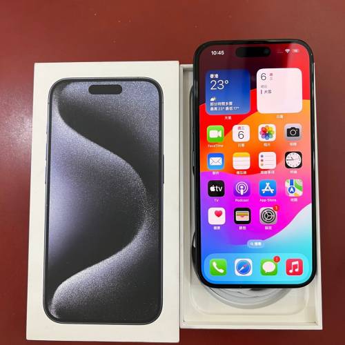 iPhone 15Pro 256G 金屬藍  行貨 99.99新