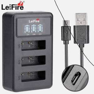 LEIFIRE SONY NP-BX1 Lithium-Ion Battery Pack With With Triple USB Charger