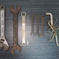 金屬工具 士巴拿 扳頭扳手 六角钥匙 Metal Tools Spanner Hex Key ***一套價 Total...