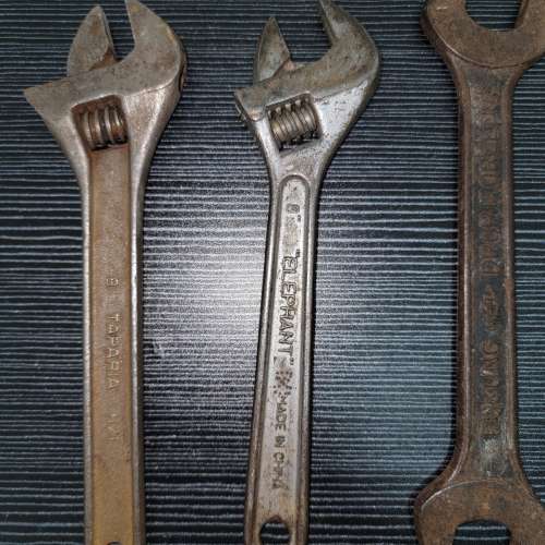 金屬工具 士巴拿 扳頭扳手 六角钥匙 Metal Tools Spanner Hex Key ***一套價 Total...