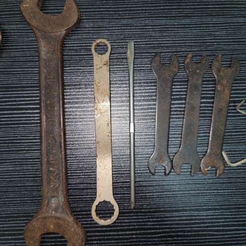 金屬工具 士巴拿 扳頭扳手 六角钥匙 Metal Tools Spanner Hex Key ***一套價 Total...