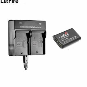 LEIFIRE SONY NP-BX1 Lithium-Ion Battery Pack With Dual-Bay AC Charger 三腳插頭...