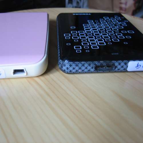 2.5" 外置硬盤共2個 500G x 2pcs.