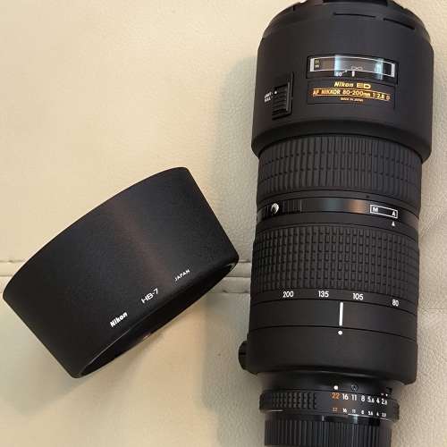 Nikon AF 80-200mm f2.8 D 勁新小黑三