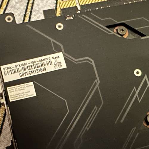 超新淨顯卡 asus rog strix geforce gtx 1080 a8g gaming