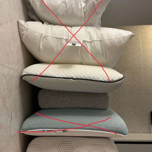 seahorse memory foam pillows 海馬牌記憶海綿枕頭