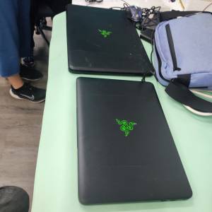 兩部高質雷蛇電競i7 17吋(17.3吋)及14吋Razer打機電腦gaming HQ高效高階CPU, 有部有...