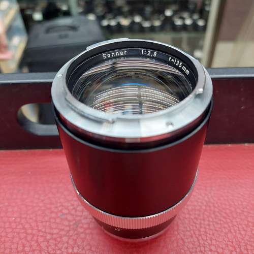 CONTAREX CARL ZEISS SONNAR 135MM F2.8 BLACK  CONTAREX UV FILTER