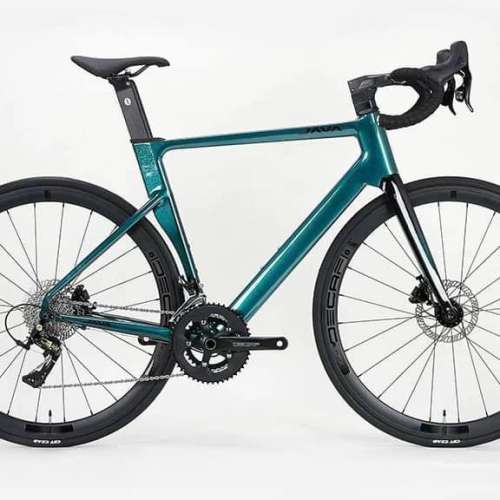 2023 最新款 JAVA SILURO6 TOP碳纖前叉 24速桶軸碟剎鋁合金公路車 送水架前後蛙燈