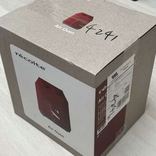 r&eacute;colte Air Oven 2.8L 日式氣炸鍋 RAO-1 櫻桃紅色 香港行貨