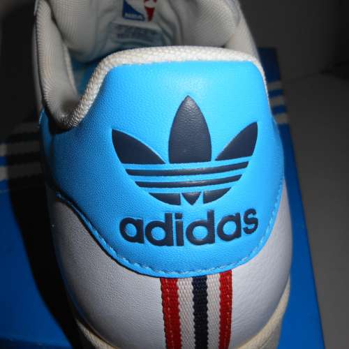 ADIDAS SUPERSTAR 2 NBA 紅白藍膠袋 US11 100%全新 籃球鞋 運動鞋!