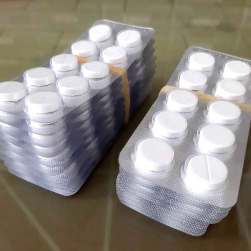 澳美製藥--止痛退燒藥Paracetamol (撲熱息痛)--BF-PARADAC TAB --每排10元--共25排-...