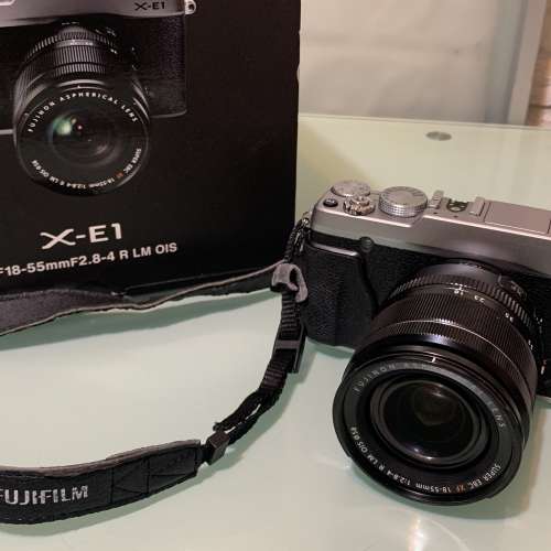 Fujifilm XE-1連18-55mm f2.8-4鏡