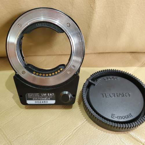 Techart 天工 LM-EA7 Leica M 鏡頭Sony E-Mount 相機自動轉接環