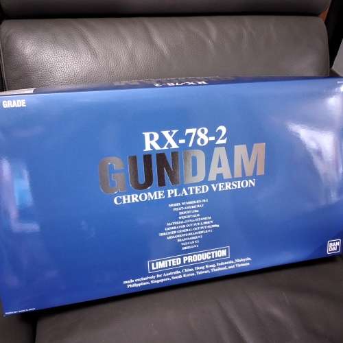 PG Gundam 電鍍高達 RX-78-2