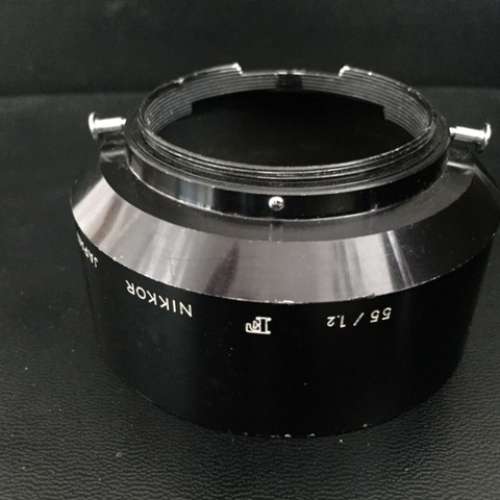 Nikon lens hood for 55mm F1.2