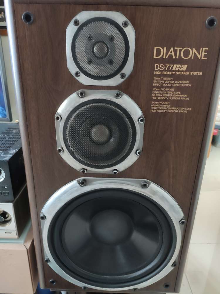 買賣全新及二手揚聲器, 影音產品- 日本Diatone DS-77HR 喇叭連原廠腳架