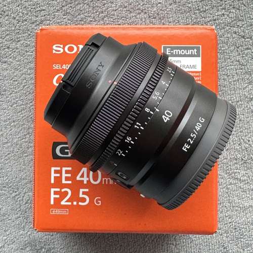 極新淨 Sony FE 40mm f2.5 G