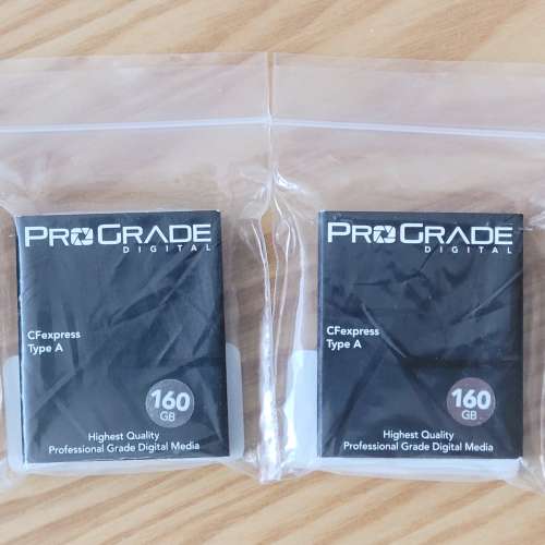 ProGrade Digital CFexpress TypeA 160GB x 兩張set