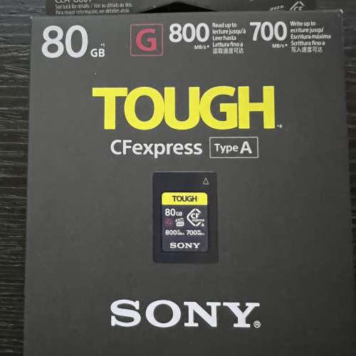 sony CFexpress Type A 80gb X2