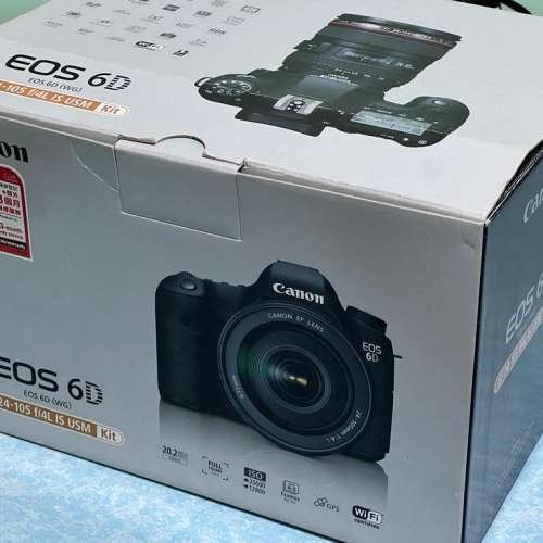 Canon eos 6d 連 24-105 f/4 IS L 連濾鏡 連sd卡 即買即用