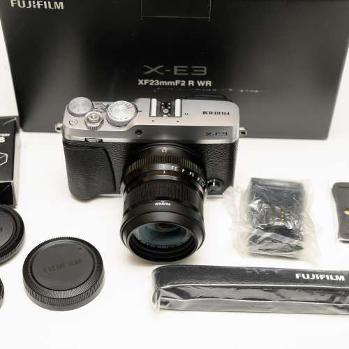 Fujifilm X-E3 XE3 + 23mm f2 套裝機行貨98%新