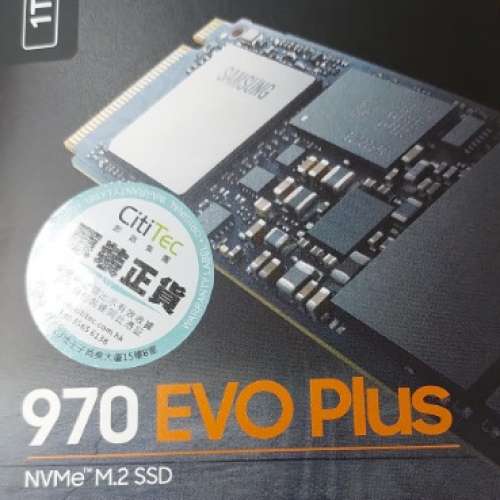 Samsung 三星 M.2 970 EVO Plus 1TB 2280 NVMe SSD