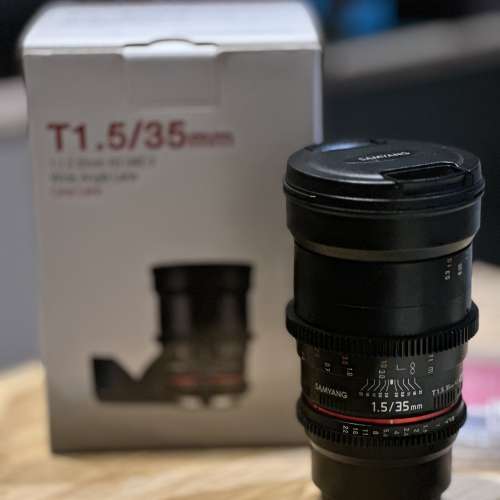 Samyang 35mm T1.5 (m43/sony mount 兩用）