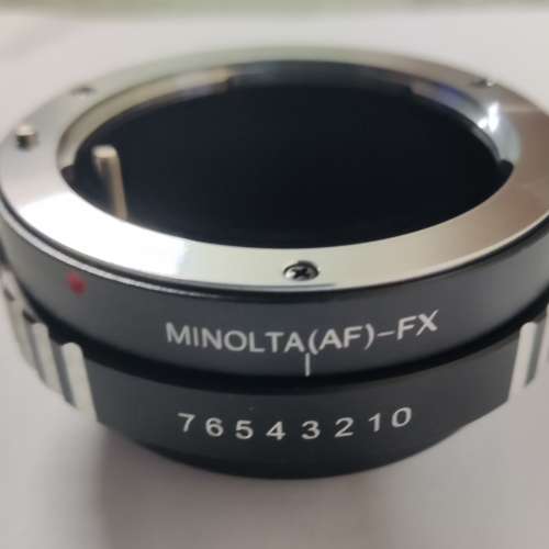 全新 Minolta Sony A mount > FX 有光圈環 for Fujifilm XT4 ,HS2