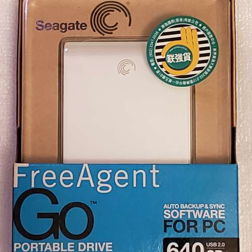 【全新】Seagate 外置 640GB (USB 2.0)