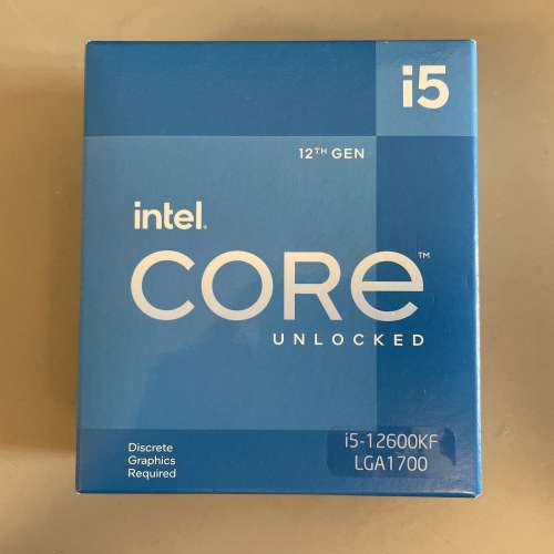 Intel core i5-12600KF