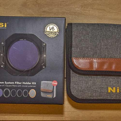 NiSi 100mm V6風光版支架套裝 (Landscape NC CPL) 連4片濾鏡(ND1000、ND64、GND8及...