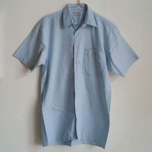 Matrix ~ Blue Short-Sleeves Shirt · 藍色短袖恤衫