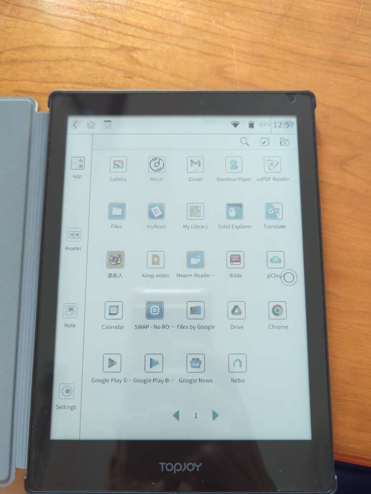 Topjoy Butterfly E701 7.8吋E-Reader - DCFever.com