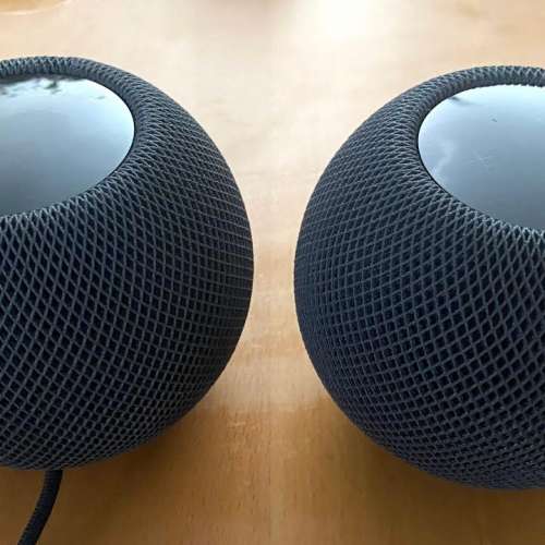 出售 97新 Homepod Mini 黑色 一對 齊盒及配件