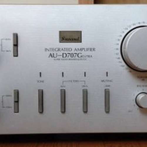 買賣全新及二手擴音機, 影音產品- Sansui AU-D707G extra - DCFever.com