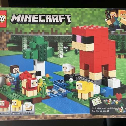 三盒minecraft Lego一次過賣