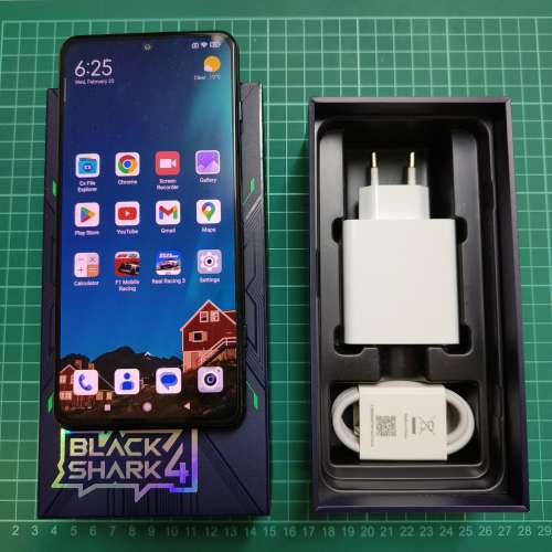 Black Shark 4 黑鯊4 12+128GB 國際版 99新