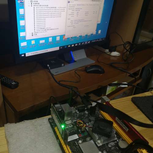 ( 支援PCIex4 NVMe Boot 機) 新淨BIOSTAR A68N-5600 底板連背板(板载 APU A10-4655...