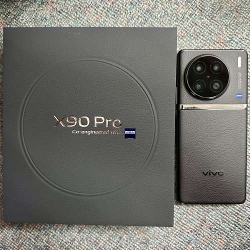 Vivo X90 Pro 12+256 黑色港行 (購自衛訊)
