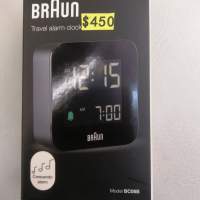Braun mini Digital Alarm Clock
