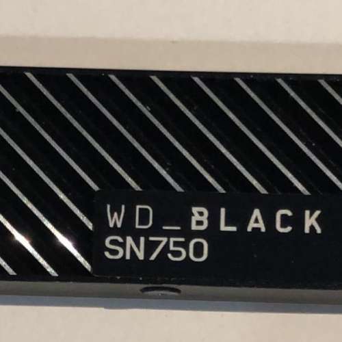 WD Black SN750 NVMe SSD With Heatsink 1TB