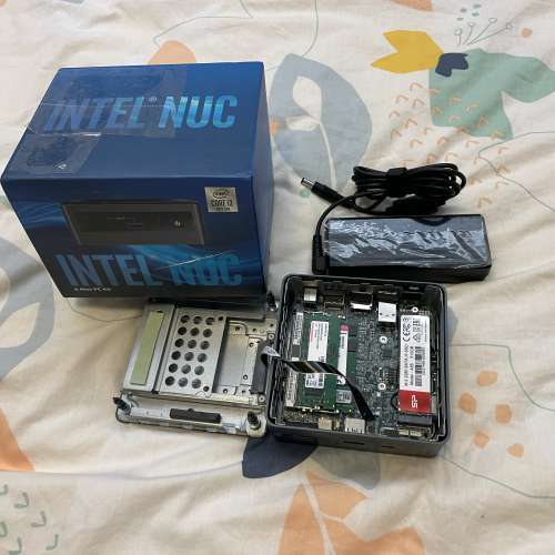 INTEL NUC10i3FNHN1 i3+ 512ssd nvm + 16gb (8+8) 可裝winos macos 細過Mac mini