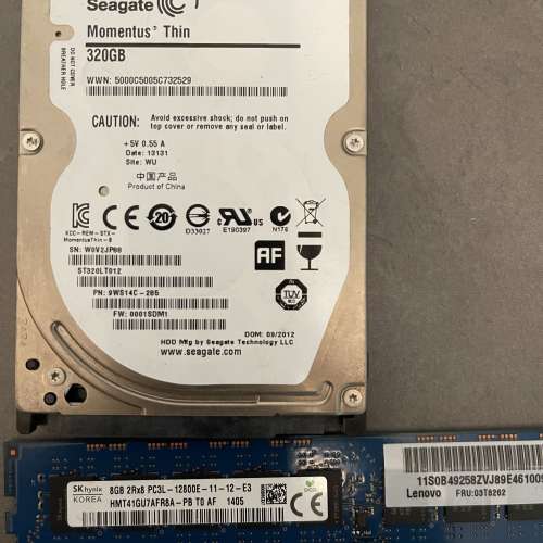 台式8g ram+nb 320g hdd