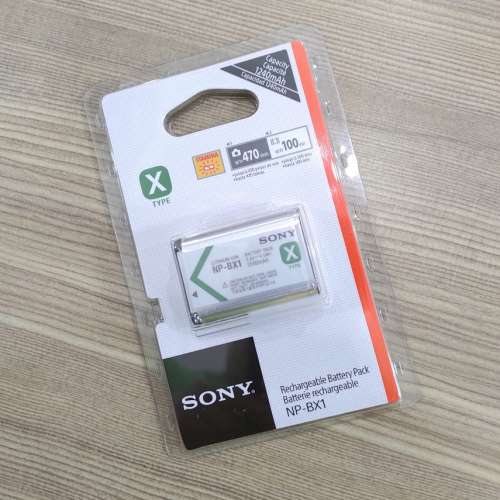 SONY, NP-BX1 Lithium-Ion Battery (原裝未開封)
