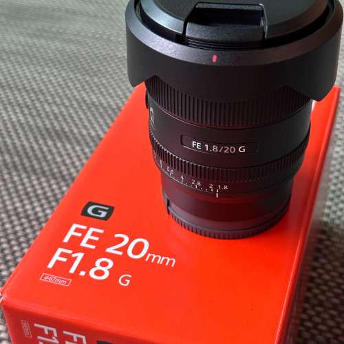 Sony FE 20mm F1.8